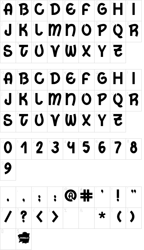 Character Map