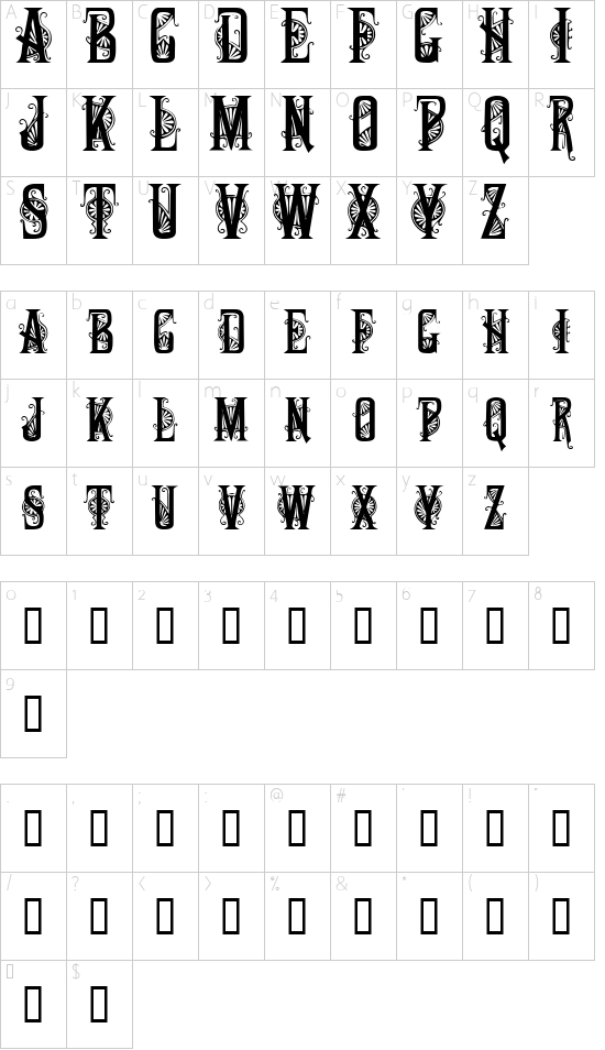 Character Map